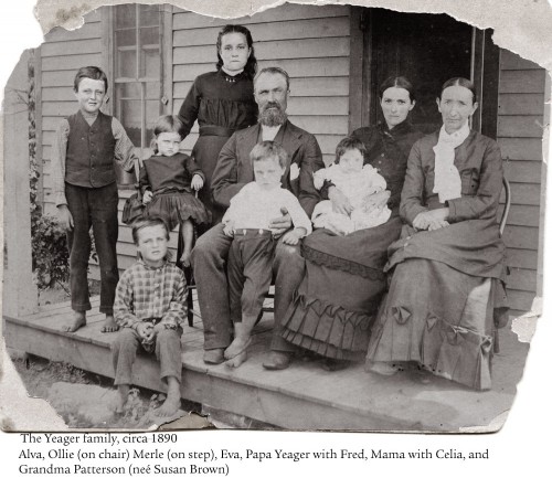 yeager/patterson family, Sumner County Kansas