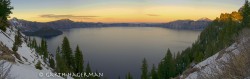 Crater Lake Panorama in lakes and ponds photo gallery