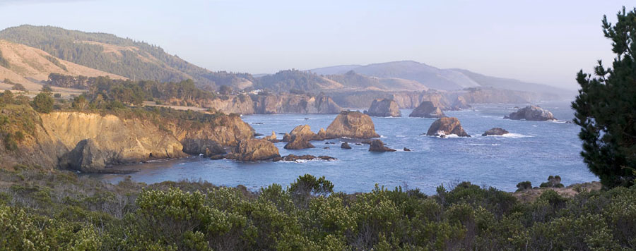 View from Cuffy's Cove in Central Mendocino Coast photo gallery